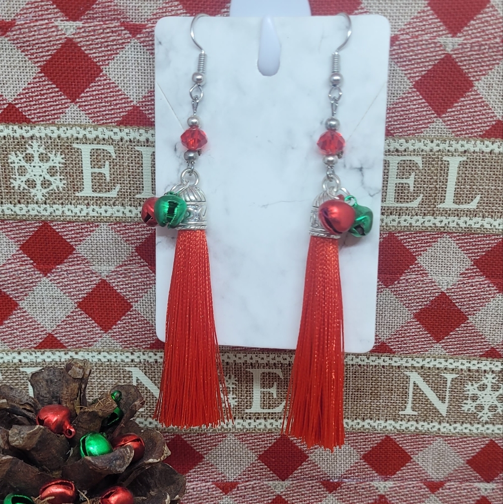 Christmas earrings
